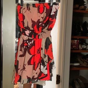 Guess strapless dress size x-small